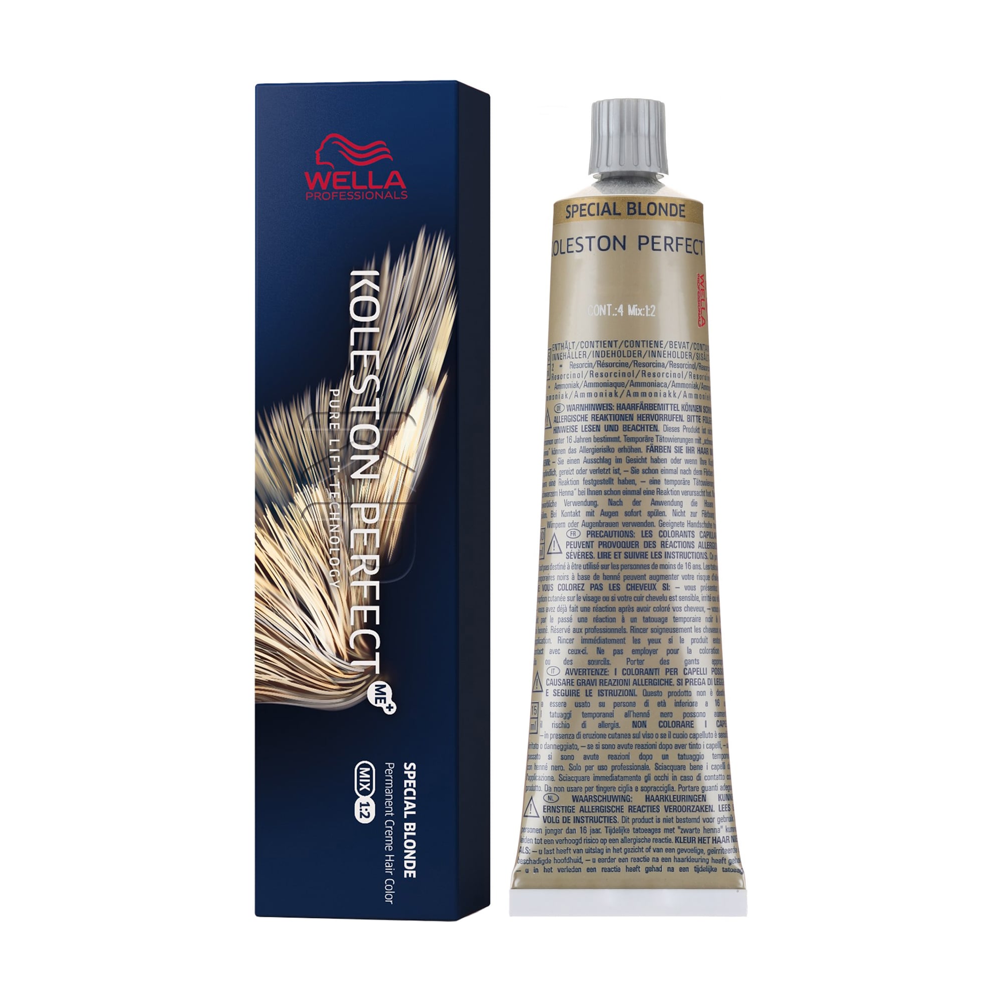 Уцінка! Стійка крем-фарба для волосся Wella Professionals Koleston Perfect Special Blonde Cool 12/81, 60 мл